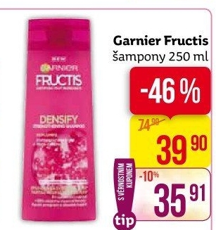 Šampon Fructis Garnier