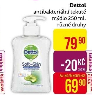 Tekuté mýdlo antibakteriální Dettol