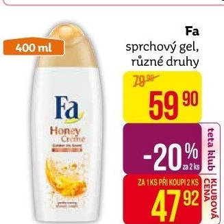 Sprchový gel Fa