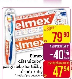 Pasta na zuby dětská Elmex