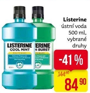 Ústní voda Listerine