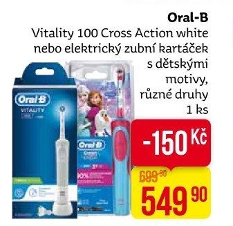 Dětský elektrický zubní kartáček Oral-B Vitality
