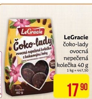 Kolečka ovocná nepečená Le Gracie