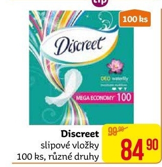 Vložky dámské slipové Discreet