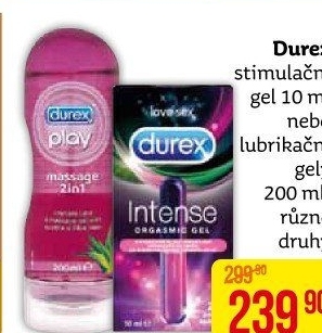 Gel lubrikační Intense orgasmic Durex