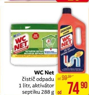 Čistič odpadů gelový Professional WC NET