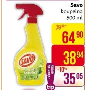 Čistič koupelen Savo