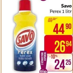 Prací prostředek Perex Savo