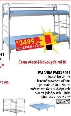 Palanda PARIS 3 kov