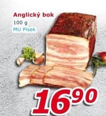 Anglický bok Maso uzeniny Písek