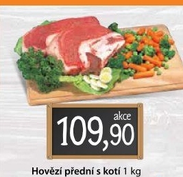 Hovězí přední s kostí