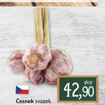 Česnek čerstvý svazek