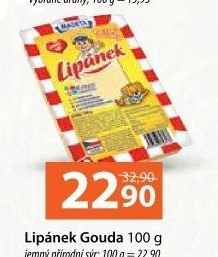 Sýr Gouda Lipánek Madeta