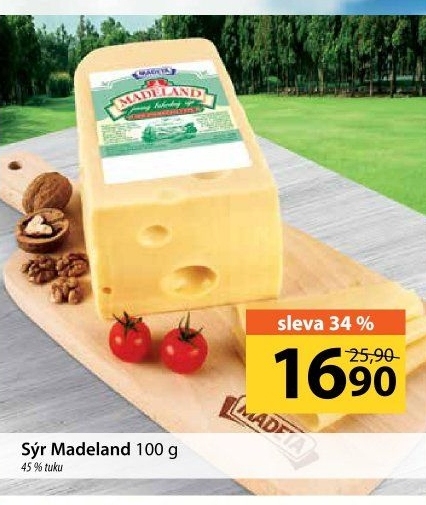 Sýr Madeland 45% Madeta