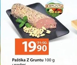 Paštika mandlová Z Gruntu