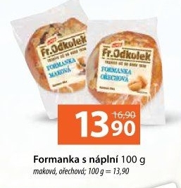 Formanka s náplní Fr. Odkolek