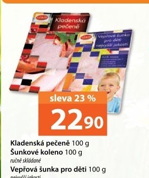 Pečeně kladenská LE&amp