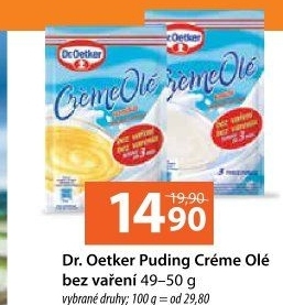 Pudink Créme Olé Dr. Oetker