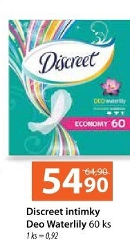 Vložky dámské slipové Discreet