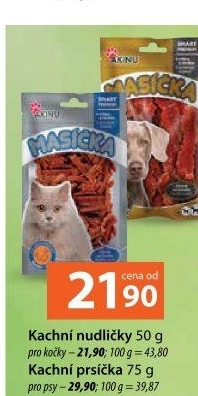 Pamlsky pro kočky Masíčka Akinu