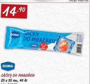 Sáčky zamrazovací Doma