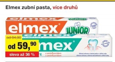 Pasty na zuby Elmex