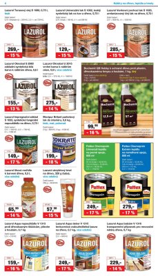 akční leták Barvy a laky drogerie 18.6.2019-4.7.2019