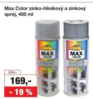Zinkový sprej Color Max