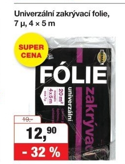 Zakrývací fólie Remal