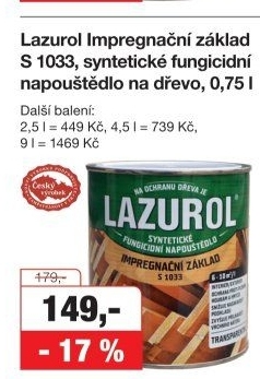 LAZUROL IMPREGNACE
