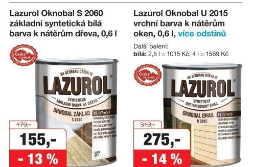 LAZUROL OKNOBAL