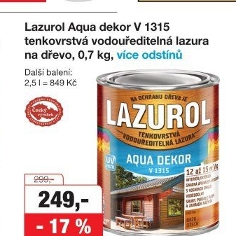 LAZUROL AQUA DEKOR