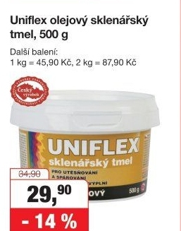 UNIFLEX SKLENÁŘSKÝ