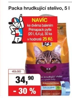 Stelivo pro kočky Packa Balanim