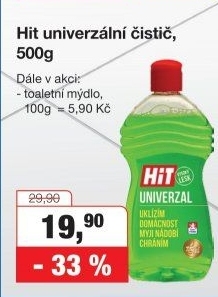 Čistič Univerzal Hit