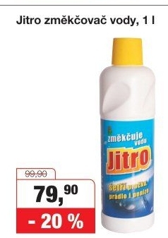 Změkčovač vody Jitro