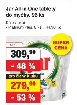 Kapsle do myčky All in 1 Jar