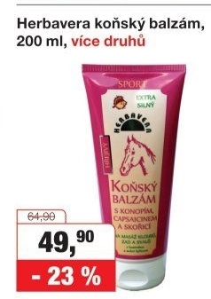 Balzám koňský Herbavera