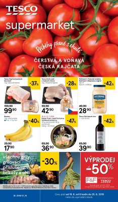 akční leták Tesco 19.6.2019-25.6.2019