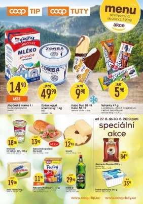 akční leták COOP 19.6.2019-2.7.2019