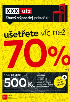 akční leták XXXLutz 24.6.2019-7.7.2019