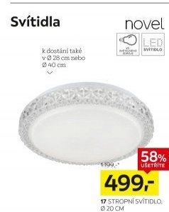 LED STROPNÍ SVÍTIDLO