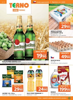 akční leták COOP 26.6.2019-2.7.2019