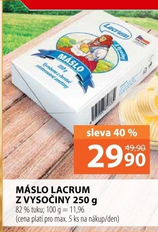 Máslo Lacrum