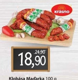Klobása Maďarka Krásno