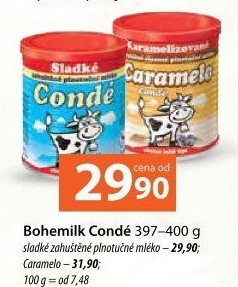 Mléko kondenzované Condé Bohemilk