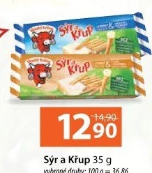 Sýr a křup Veselá kráva
