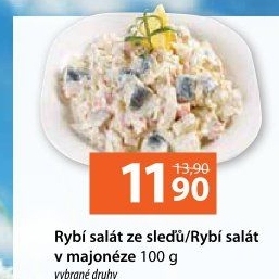 Salát rybí ze sleďů