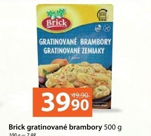 Gratinované brambory Brick