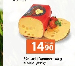 Sýr 45% Lacki Dammer